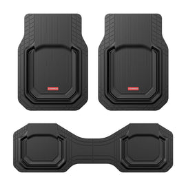 Coverado Car Floor Mats Universal Fit Waterproof All Weather Protection