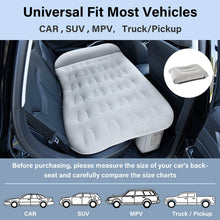 Load image into Gallery viewer, Coverado Air Mattress for Car Back Seat SUV Trunk Camping Sleeping Bed Air Mattress Universal Fit