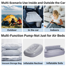 Load image into Gallery viewer, Coverado Air Mattress for Car Back Seat SUV Trunk Camping Sleeping Bed Air Mattress Universal Fit