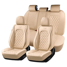 Load image into Gallery viewer, Coverado Seat Covers Premium Faux Leather Front and Back Seats Universal Fit Seat Protectors