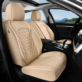 2-Seat Coverado Seat Covers for Driver Passenger Front Seats Premium Faux Leather Universal Fit