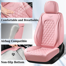 Load image into Gallery viewer, Coverado Seat Covers Premium Faux Leather Front and Back Seats Universal Fit Seat Protectors