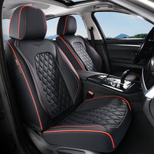 Load image into Gallery viewer, Coverado Seat Covers Premium Faux Leather Front and Back Seats Universal Fit Seat Protectors