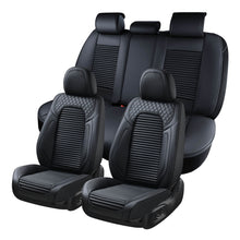 Load image into Gallery viewer, 🔥🔥Coverado Full Set Premium Leather Seat Covers 5 Seats Front and Back Car Seat Protectors Universal Fit