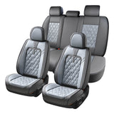 🔥🔥 Coverado 5 Seats Front and Rear Seat Covers Faux Leather Full Set Quality Waterproof Universal Fit