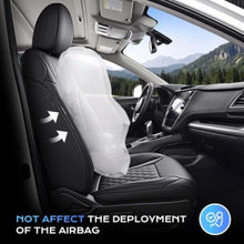 Load image into Gallery viewer, Subaru Outback 2020-2025 Full Coverage Custom Premium Faux Leather Car Seat Covers (No Leg Rest on Driver's Side)