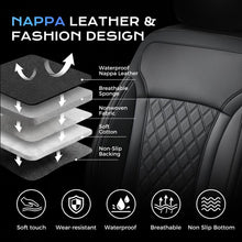 Load image into Gallery viewer, Subaru Forester 2014-2018 Full Coverage Custom Premium Faux Leather Car Seat Covers