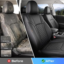 Load image into Gallery viewer, Subaru Outback 2020-2025 Full Coverage Custom Premium Faux Leather Car Seat Covers (No Leg Rest on Driver's Side)