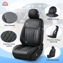 Load image into Gallery viewer, Subaru Forester 2014-2018 Full Coverage Custom Premium Faux Leather Car Seat Covers