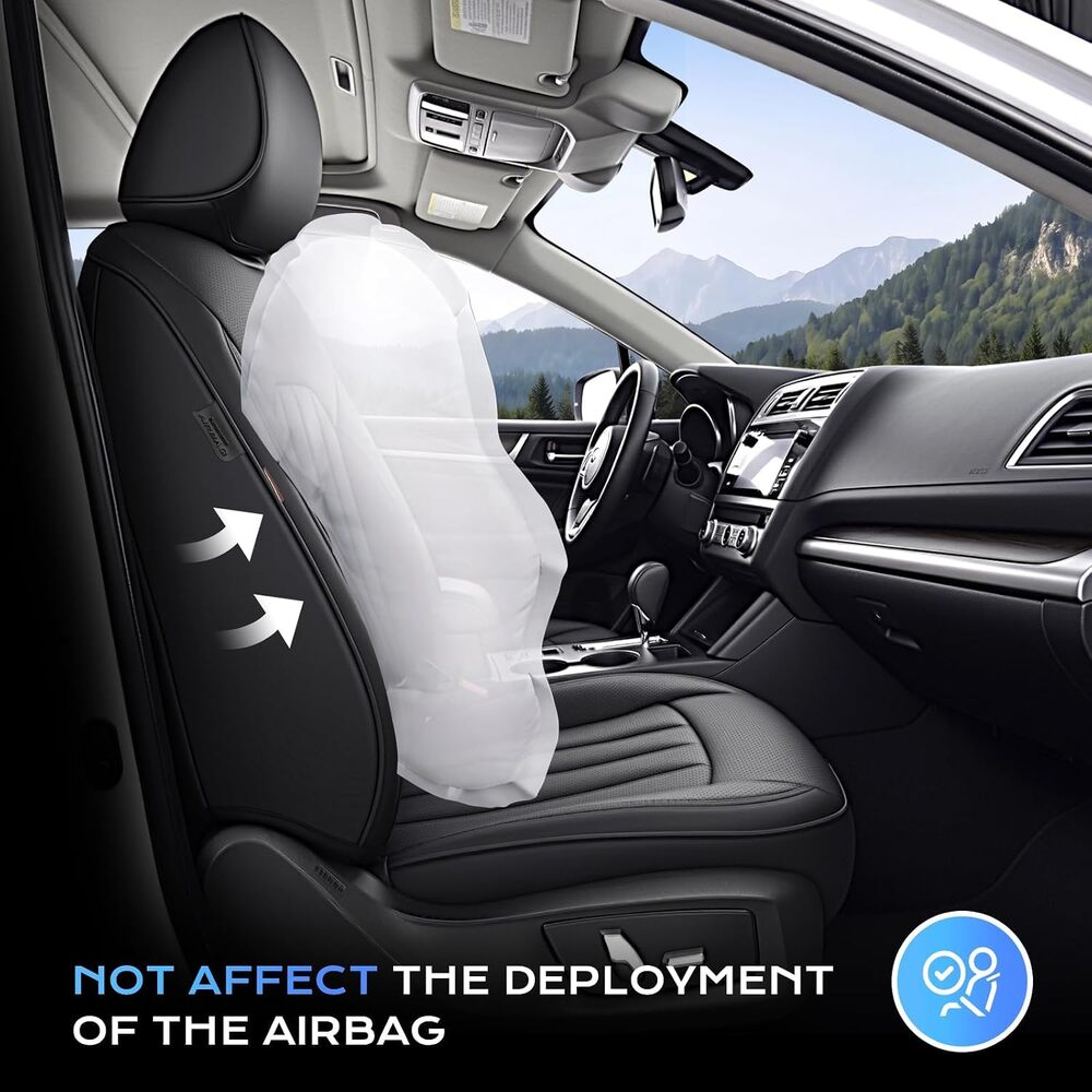 Subaru Outback 2015-2019 Full Coverage Custom Premium Faux Leather Car Seat Covers