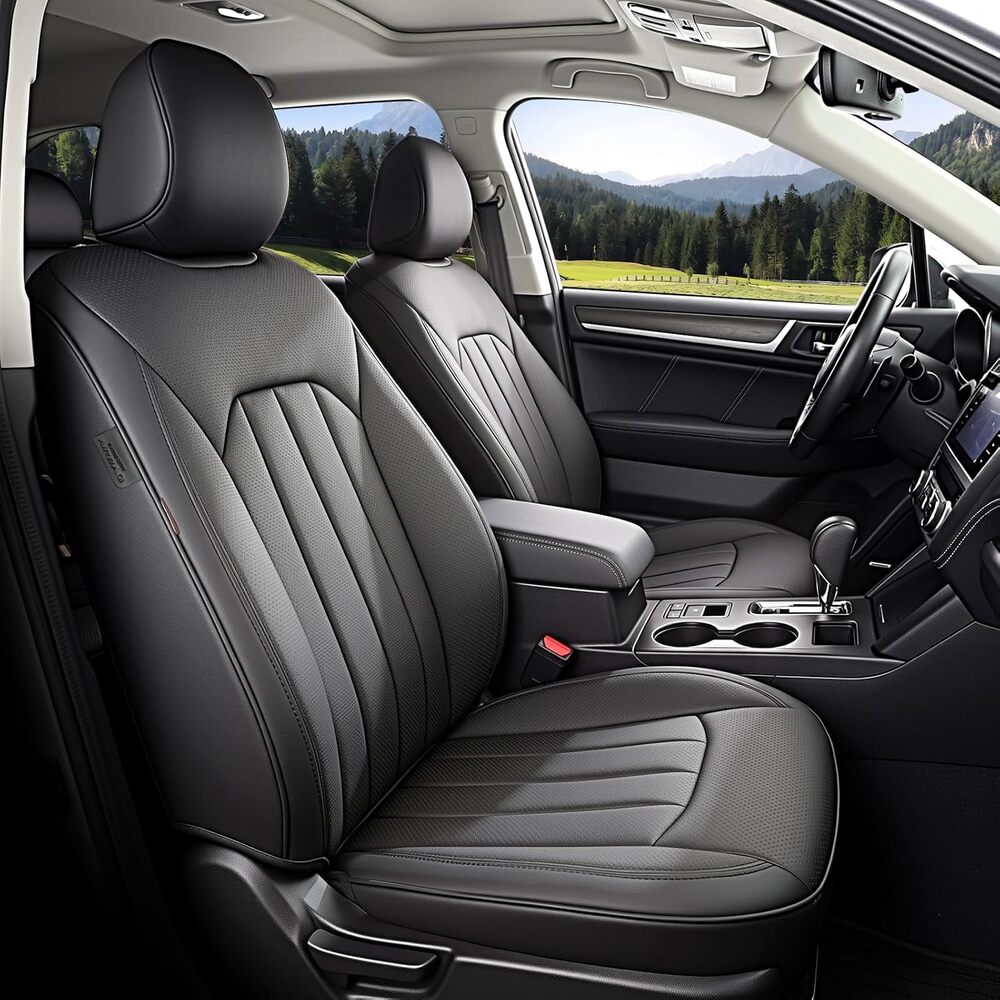 Subaru Outback 2015-2019 Full Coverage Custom Premium Faux Leather Car Seat Covers