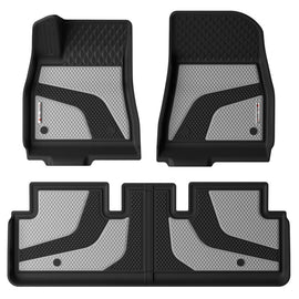 50% OFF 🔥🔥 Coverado Custom 2024 Model 3 Car Floor Mats Auto Tesla Interior Liners Full Set Fit Front Rear Trunk Cargo Liners