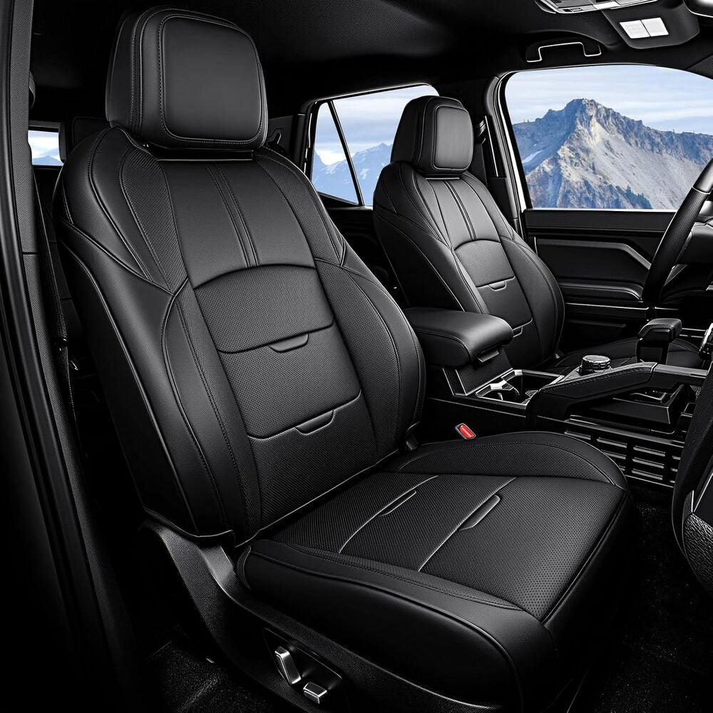 Toyota 4Runner 2025-2026 Premium Upgraded Full Wrap Faux Leather Custom Car Seat Covers