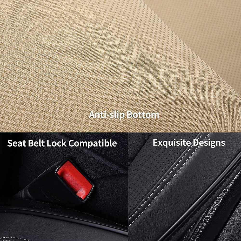 Coverado Seat Cover Install Seat Protector for Car Seat Fit Car Diamond Pattern 3