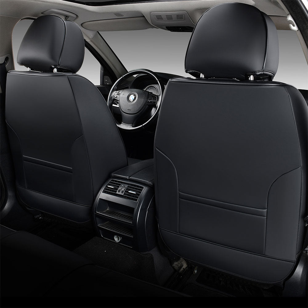 Coverado Car Seat Cover Full Set, 5 Seats Premium Nappa Leather