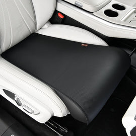 Coverado Car Seat Extender Pad Quality Leather Leg Support Cushion for Long Driving Office Chair