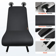 Load image into Gallery viewer, Coverado Car Seat Extender Pad Quality Leather Leg Support Cushion for Long Driving Office Chair
