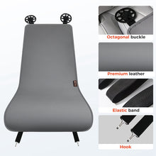 Load image into Gallery viewer, Coverado Car Seat Extender Pad Quality Leather Leg Support Cushion for Long Driving Office Chair