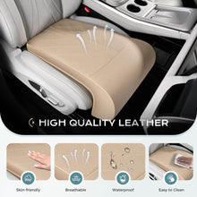 Load image into Gallery viewer, Coverado Car Seat Extender Pad Quality Leather Leg Support Cushion for Long Driving Universal for Driver Seat Office Chair