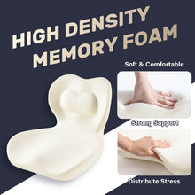 Load image into Gallery viewer, Coverado Car Lumbar Cushion Back Support Washable One Piece Memory Foam Ergonomic Driving Seat Cushion Non-Slip Office Chair Cushion