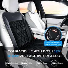 Load image into Gallery viewer, ❄️❄️❄️Coverado 8 Fans Car Cooling Cushion Ventilated Seat Cushion Universal Fit