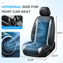 Load image into Gallery viewer, ❄️❄️❄️Coverado 8 Fans Car Cooling Cushion Ventilated Seat Cushion Universal Fit