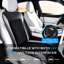 Load image into Gallery viewer, ❄️❄️❄️Coverado 8 Fans Car Cooling Cushion Ventilated Seat Cushion Universal Fit