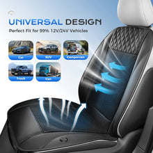 Load image into Gallery viewer, ❄️Coverado Cooling Car Seat Cushion Turbo Fan Ventilated Cover Universal Fit