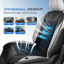 Load image into Gallery viewer, ❄️Coverado Cooling Car Seat Cushion Turbo Fan Ventilated Cover Universal Fit