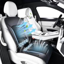 Load image into Gallery viewer, ❄️❄️❄️Coverado Car Cooling Cushion 8 Fans Ventilated Seat Cushion Universal Fit