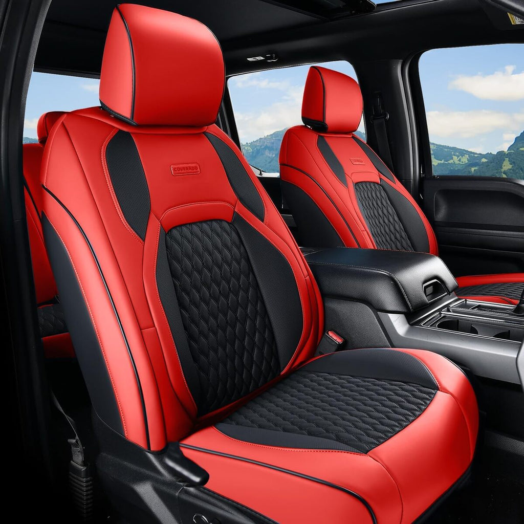 Chevy Chevrolet Silverado GMC Sierra Custom Car Seat Covers Fit 2014-2018