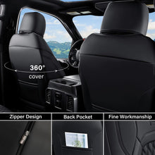Load image into Gallery viewer, Chevy Chevrolet Silverado GMC Sierra Custom Car Seat Covers Fit 2014-2018