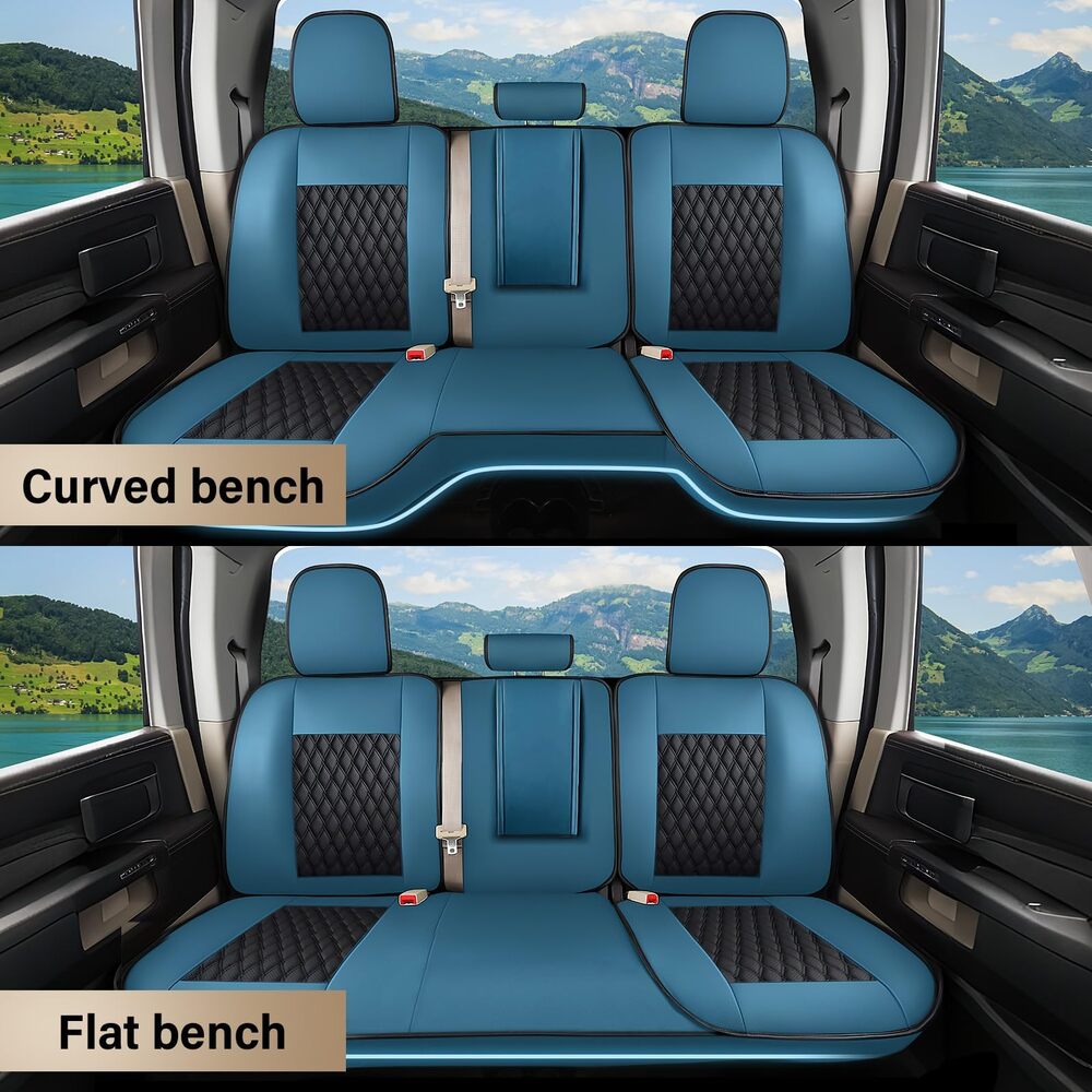 Chevy Chevrolet Silverado GMC Sierra Custom Car Seat Covers Fit 2014-2018