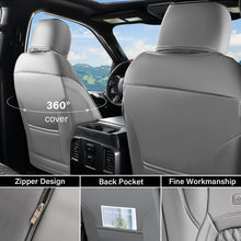 Load image into Gallery viewer, Chevy Chevrolet Silverado GMC Sierra Custom Car Seat Covers Fit 2014-2018