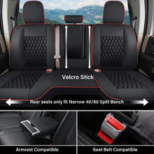 Load image into Gallery viewer, Chevy Chevrolet Silverado GMC Sierra Custom Car Seat Covers Fit 2014-2018