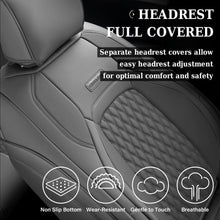 Load image into Gallery viewer, Chevy Chevrolet Silverado GMC Sierra Custom Car Seat Covers Fit 2014-2018