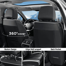Load image into Gallery viewer, Coverado Car Seat Covers Premium Leatherette Front Seat 2 Seat and Full Set 5 Seat Protectors for SUVs Trucks Cars