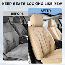 Load image into Gallery viewer, Coverado Car Seat Covers Premium Leatherette Front Seat 2 Seat and Full Set 5 Seat Protectors for SUVs Trucks Cars
