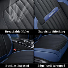 Load image into Gallery viewer, Coverado 5-Seat Leather Full Set Front Rear Seat Covers Fashion Water Resistant Auto Seat Protectors Universal Fit
