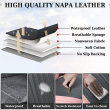 Load image into Gallery viewer, Coverado 5-Seat Leather Full Set Front Rear Seat Covers Fashion Water Resistant Auto Seat Protectors Universal Fit