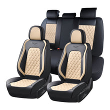 Load image into Gallery viewer, Coverado Seat Covers Premium Faux Leather Front and Back Seats Universal Fit Seat Protectors