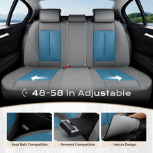 Load image into Gallery viewer, 5 Seats Coverado Car Seat Covers for Cars Front and Rear Full Set with Lumbar Support Premium Leather Waterproof Auto Seat ProtectorsUniversal Fit