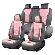 Load image into Gallery viewer, Coverado Front and Back Car Seat Covers Premium Leather Auto Seat Protectors Universal Fit Cars, SUV, Truck