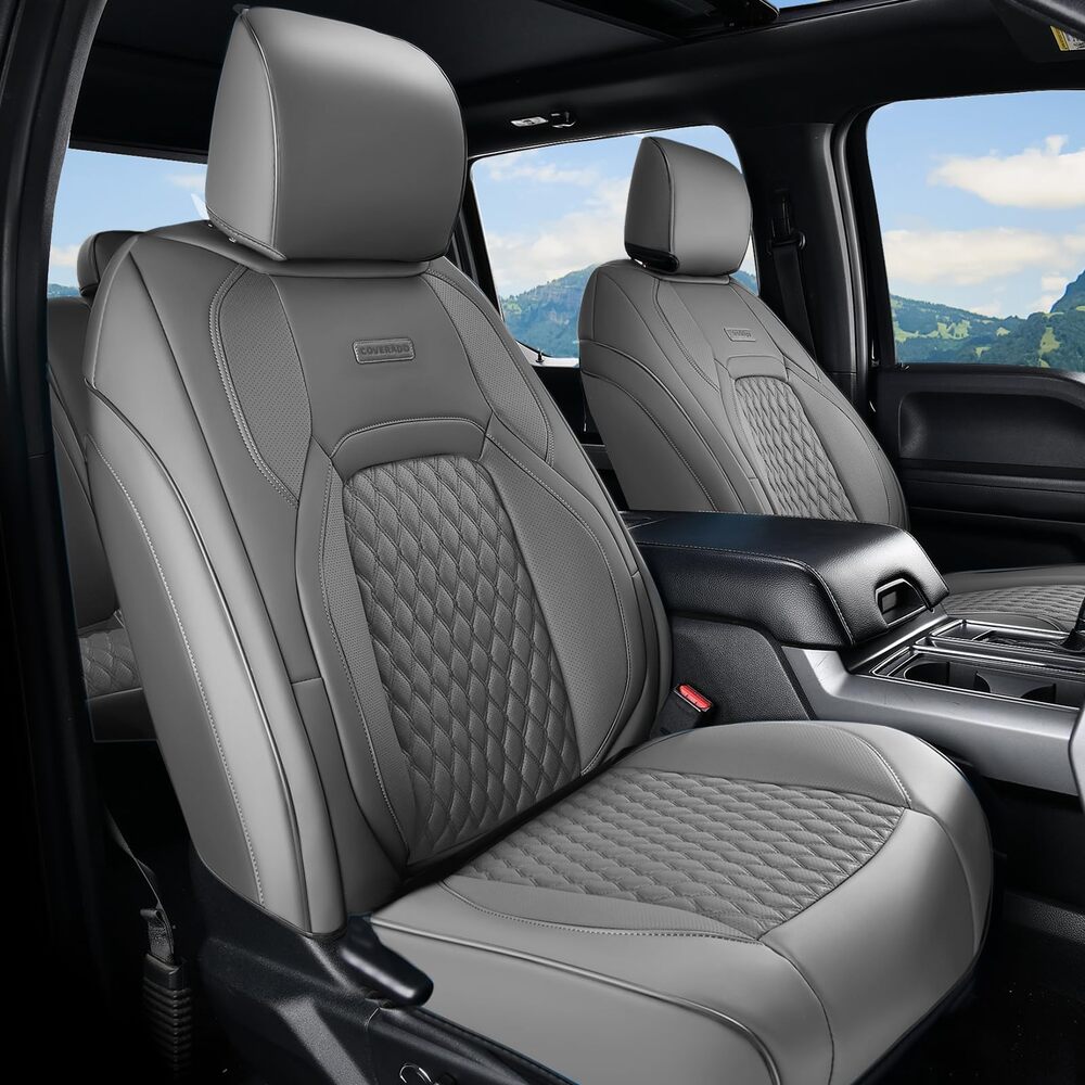 Chevy Chevrolet Silverado GMC Sierra Custom Car Seat Covers Fit 2007-2013 & 2019-2026