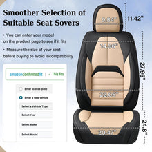 Load image into Gallery viewer, Coverado 5 Full Set Car Seat Covers Set for Front and Back Seats Auto Interior Universal Fit