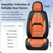 Load image into Gallery viewer, Coverado 5 Full Set Car Seat Covers Set for Front and Back Seats Auto Interior Universal Fit