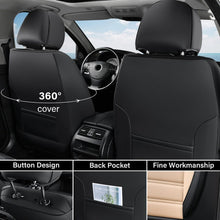 Load image into Gallery viewer, Coverado 5 Full Set Car Seat Covers Set for Front and Back Seats Auto Interior Universal Fit
