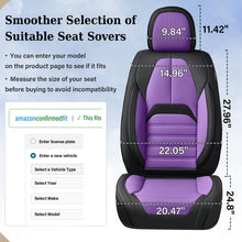 Load image into Gallery viewer, Coverado 5 Full Set Car Seat Covers Set for Front and Back Seats Auto Interior Universal Fit