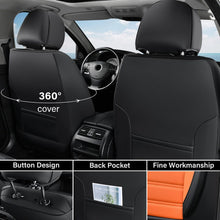 Load image into Gallery viewer, Coverado 5 Full Set Car Seat Covers Set for Front and Back Seats Auto Interior Universal Fit