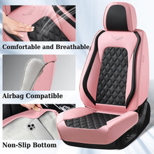 Load image into Gallery viewer, Coverado Seat Covers Premium Faux Leather Front and Back Seats Universal Fit Seat Protectors